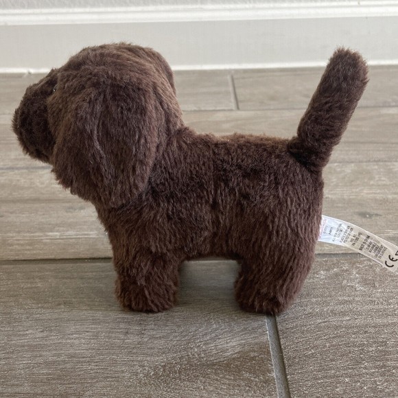 American Girl 2013 Pet Brown Dog Chocolate Chip Labrador Lab Hard Body Plush Toy - Picture 2 of 8